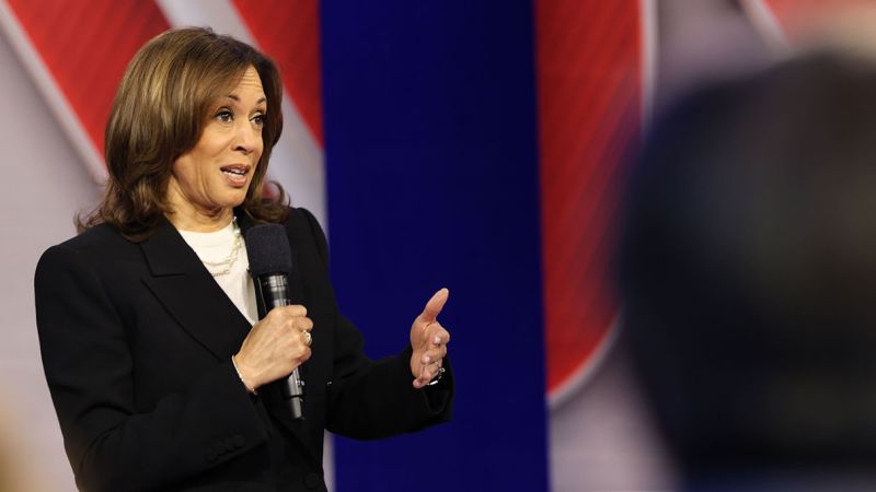 Fact-checking Harris’ CNN town hall in Pennsylvania | CNN Politics